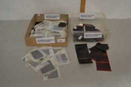 Two boxes 1960's aircraft and air liner file negatives