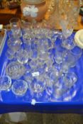 Large Mixed Lot: Various assorted drinking glasses
