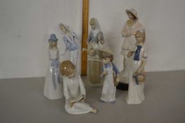 Mixed Lot: Various Nao and other figurines