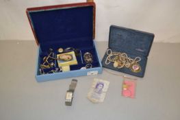 Two boxes of various assorted costume jewellery