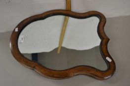 An easel back dressing table mirror