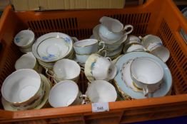 Mixed Lot: Assorted decorative tea wares