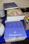 Quantity of Wedgwood collectors plates, boxed