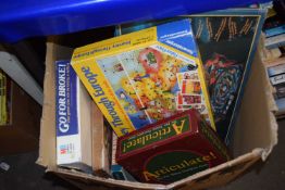 Quantity of assorted board games