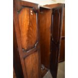 Mahogany wardrobe (a/f)