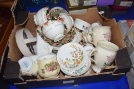 Mixed Lot: Assorted ceramics to include Aynsley, Staffordshire tea wares etc