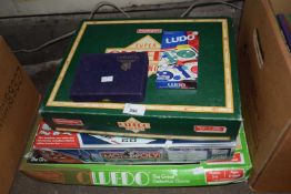 Quantity of board games to include Monopoly and Cluedo