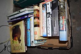 Books to include biographies, cookery and others