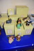 Quantity of Border Arts Comic and Curious Cats figures, boxed