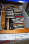 One box of various BBC and other audio books