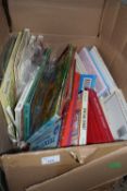 Box of various assorted children's books