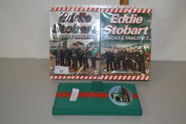 A collection of Eddie Stobart DVD's and notebook