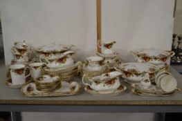 Quantity of Royal Albert Old Country Rose table and tea wares