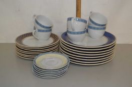 Quantity of various Royal Copenhagen and Wedgwood tea and dinner wares