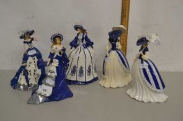 A group of five Hamilton Collection figurines