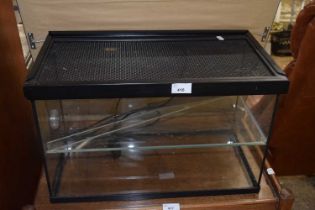 Small glass vivarium