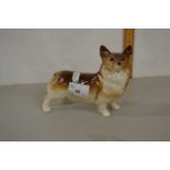 A porcelain model Corgi