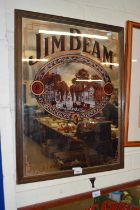 Jim Beam Bourbon Whisky picture mirror