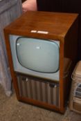 Vintage Bush television type T67 in a hardwood veneered case
