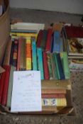 Box of various mixed books to include a range of children's