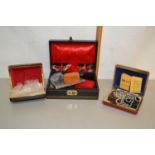 Three boxes of various assorted costume jewellery