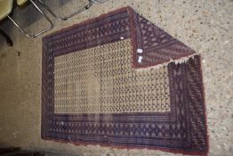 Middle Eastern patterned rug