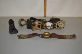 Mixed Lot: Various horse brasses and other items