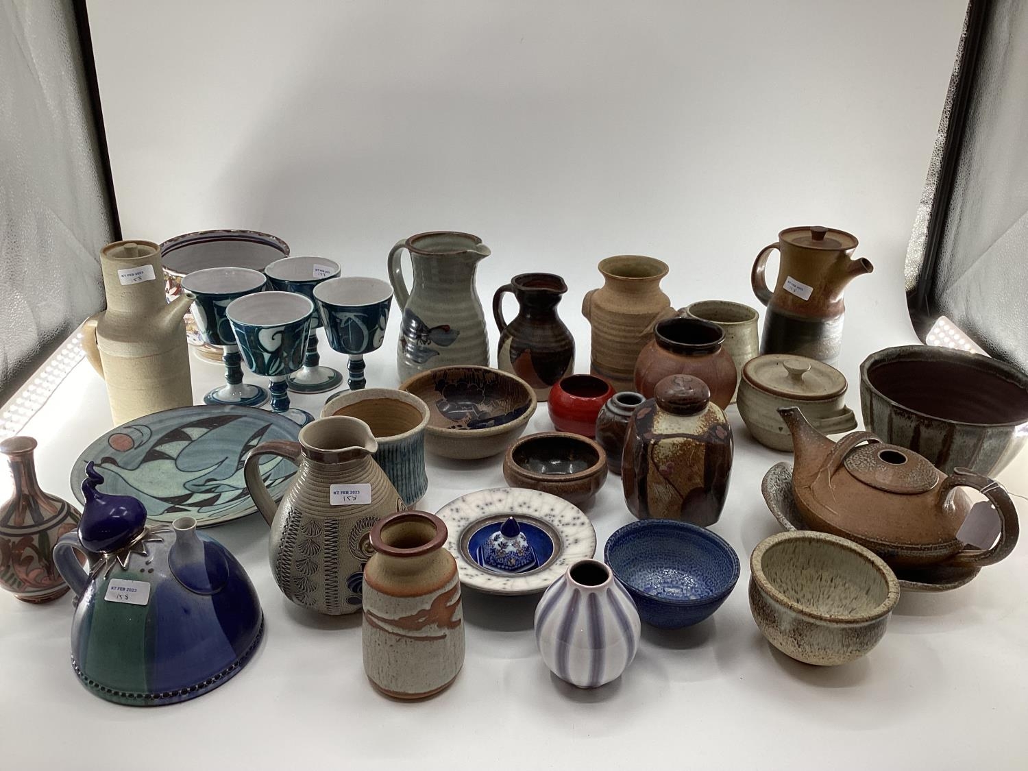 Large collection of Studio pottery, various designers and makers (see photos) - Image 2 of 24