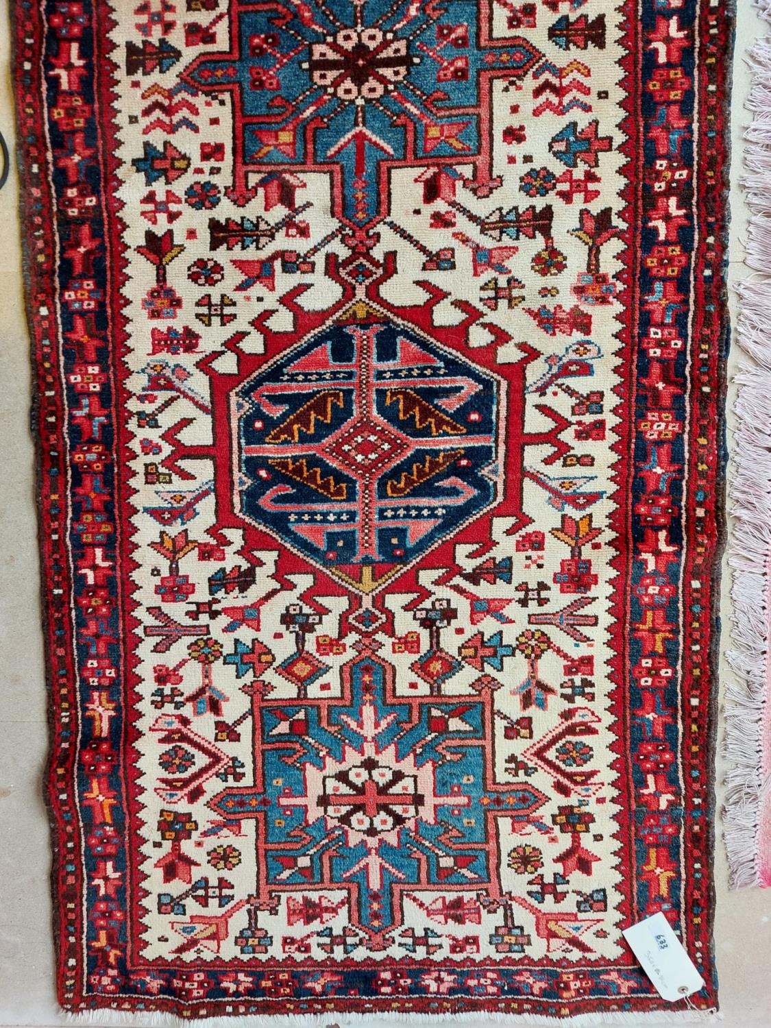 Heriz Runner - Persia Size. 3.50 x 0.90 metres