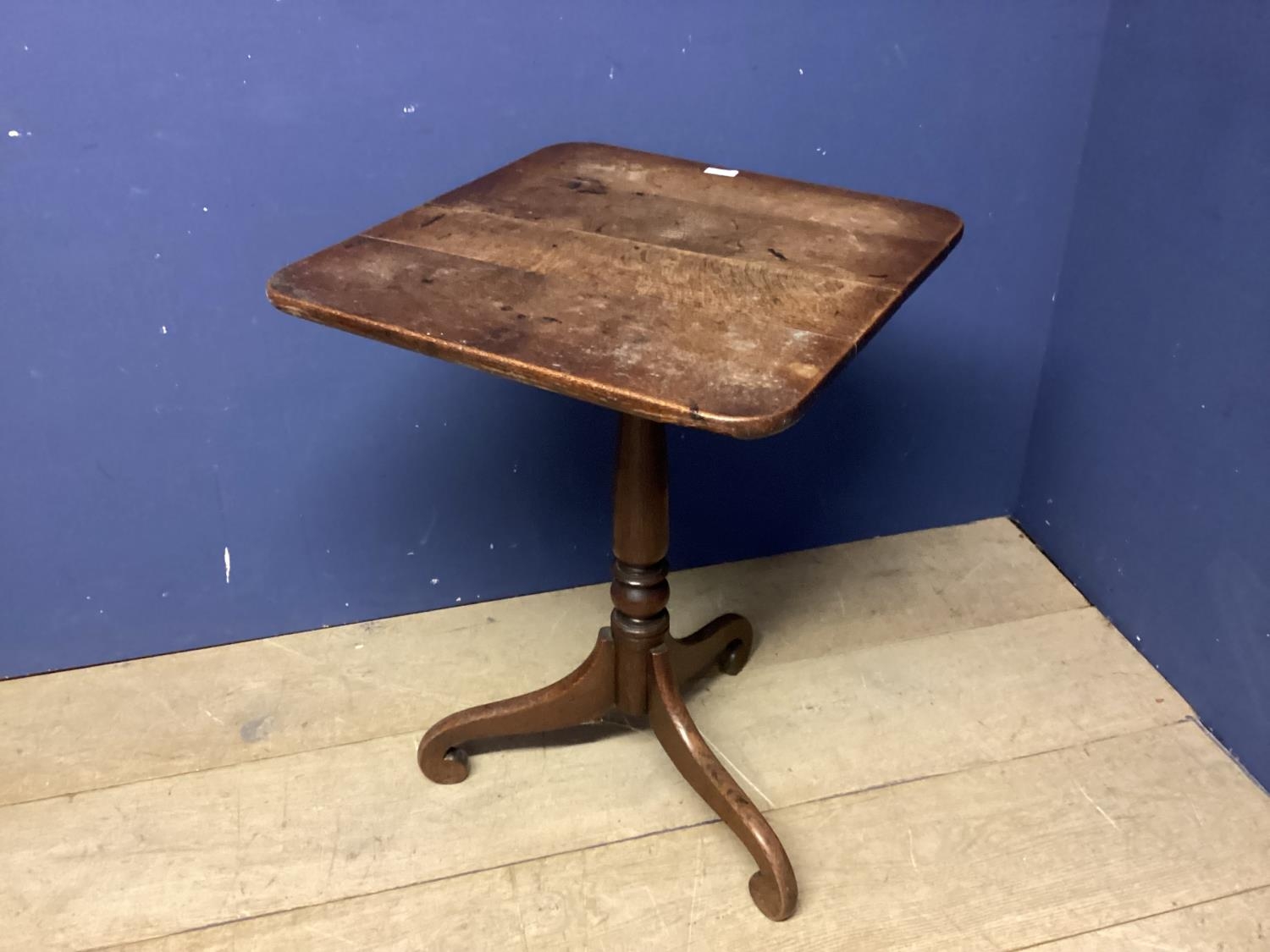 Small Georgian stipple chest and a Victorian work table - Image 3 of 4