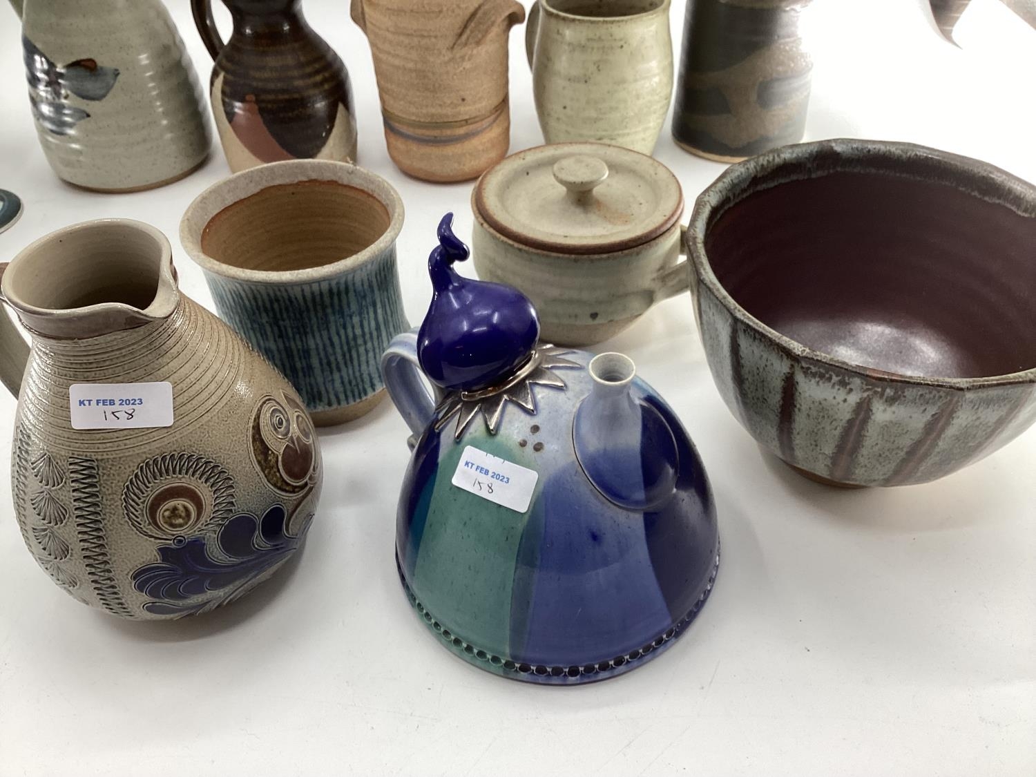 Large collection of Studio pottery, various designers and makers (see photos) - Image 13 of 24