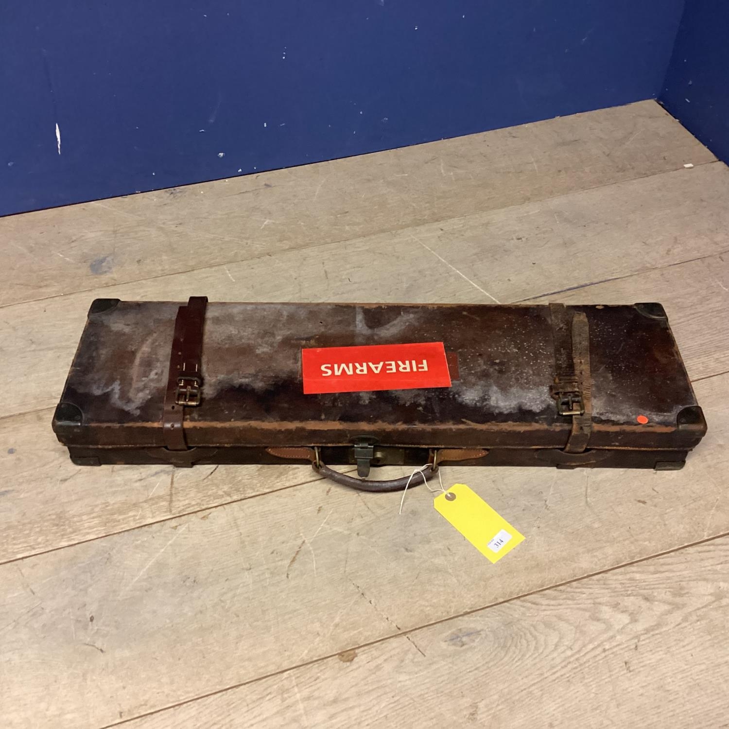 Fitted gun case, with red interior, bears a William Evans label - Image 3 of 4