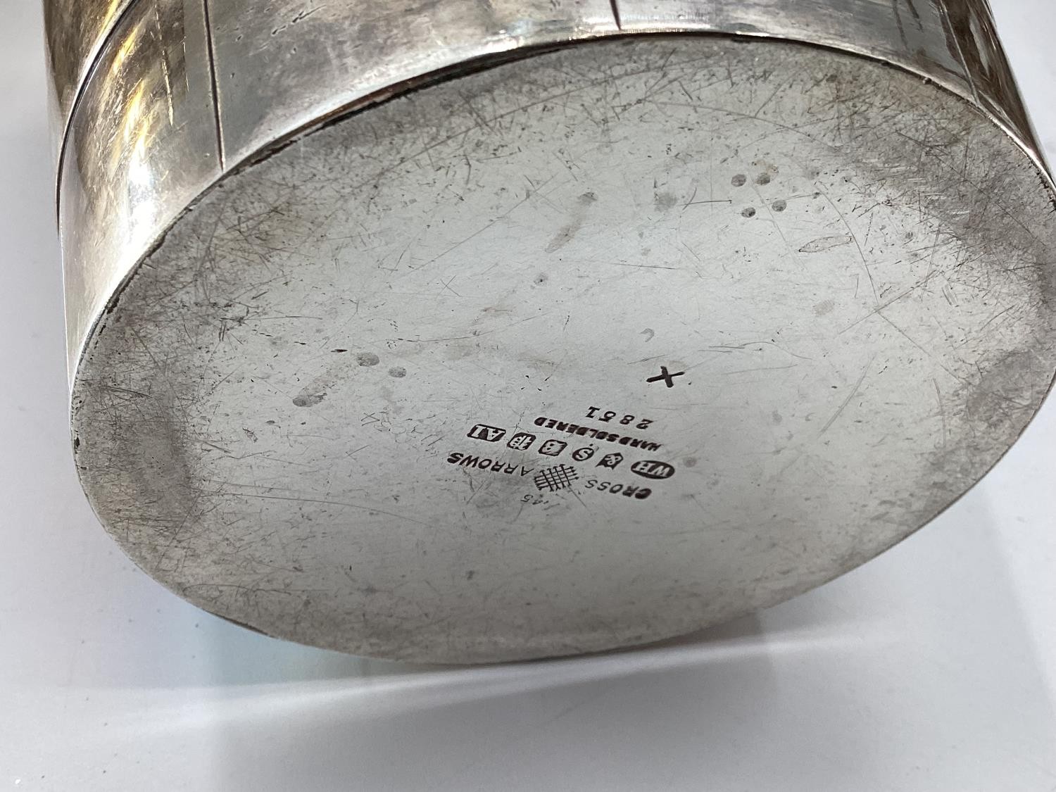 Quantity of silver plate to include toast rack, ice bucket, gong, etc - Image 4 of 13