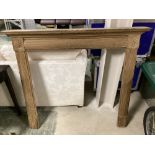 Pine fire surround