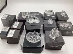 A large collection of Waterford Crystal glassware in original boxes, approx 31 pieces (selling for