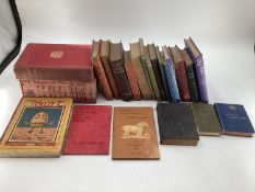 A collection of books to include voyage of HMS Beagle of Darwin, Famous Foxhunters, This Farming
