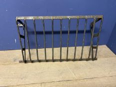 Blacksmith made metal decorative plant/wall rack