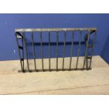 Blacksmith made metal decorative plant/wall rack