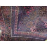 Antique Belouch carpet, Circa. 1890, Size. 3.00 x 1.81 metres