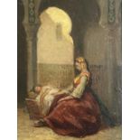 Manner of David Emile Jospeh De Noter (1825-1875), Belgium, North African Interiors Scene, OIL ON