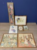 A quantity of decorative Nursery prints, to include Jemima Puddle-Duck, Margaret Ross "Grand Baby