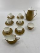 A Wedgwood "Lynton" bone China coffee set, as new, to include, 1 coffee pot, milk jug, sugar, 6