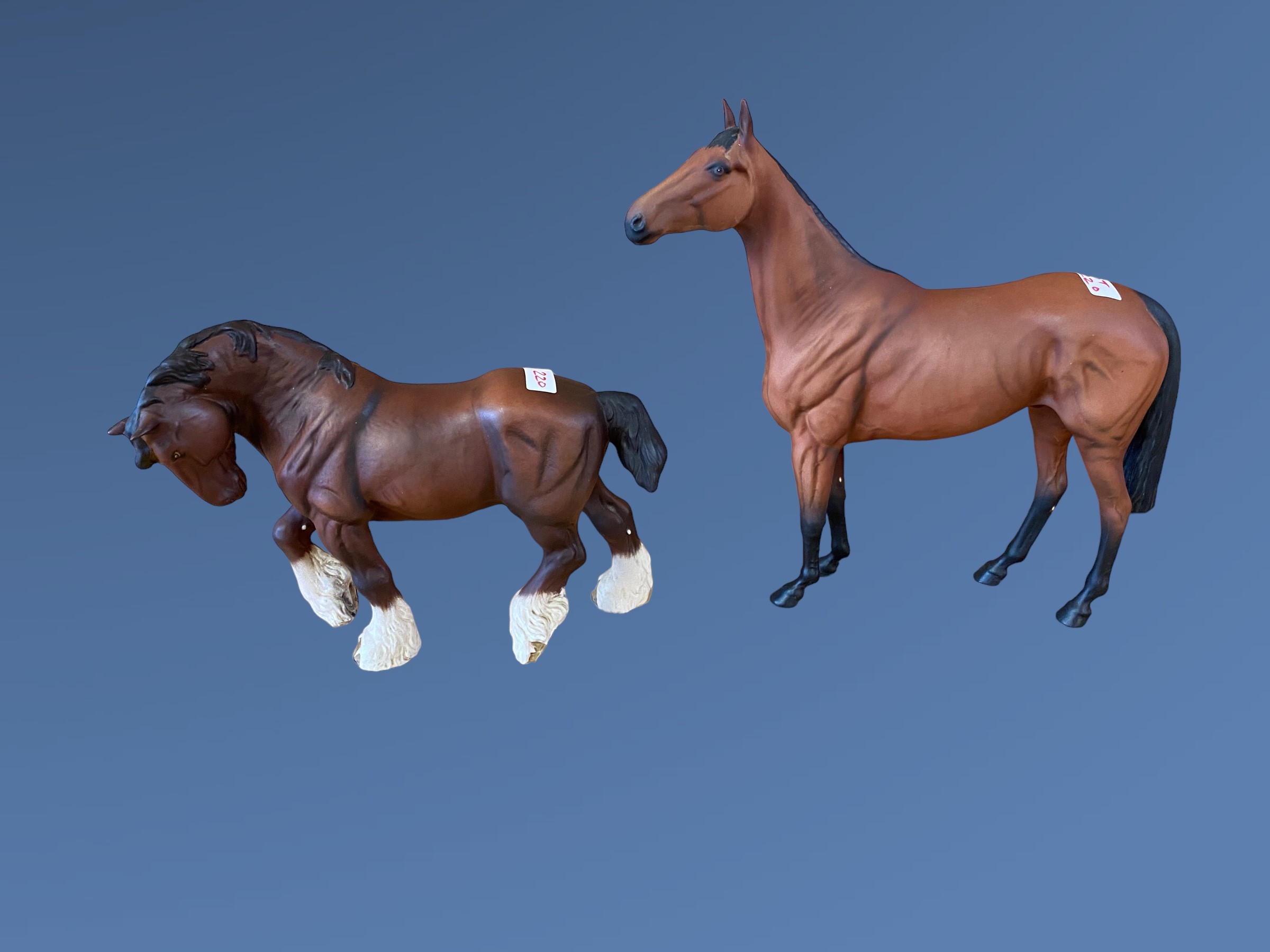 Two Beswick Horses