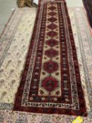 C.1920�s Sarab runner , Persia�Size. 3.20 x 0.87 metres