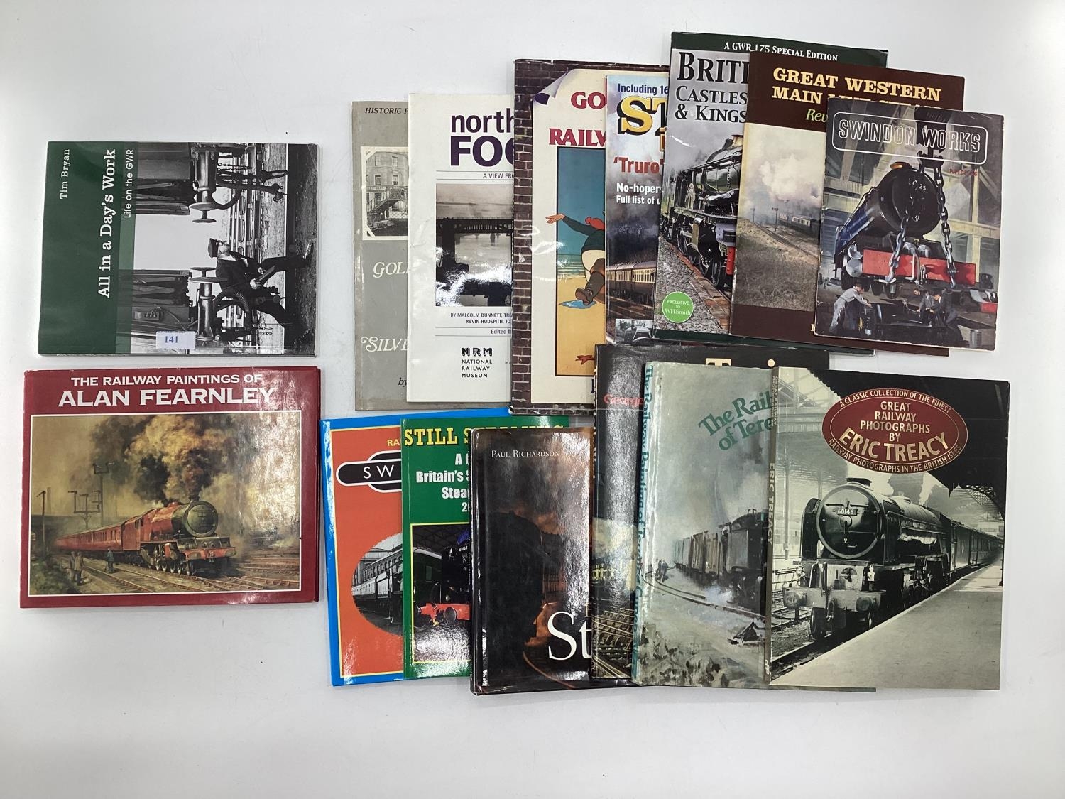 Collection of Books relating to trains and railwayana