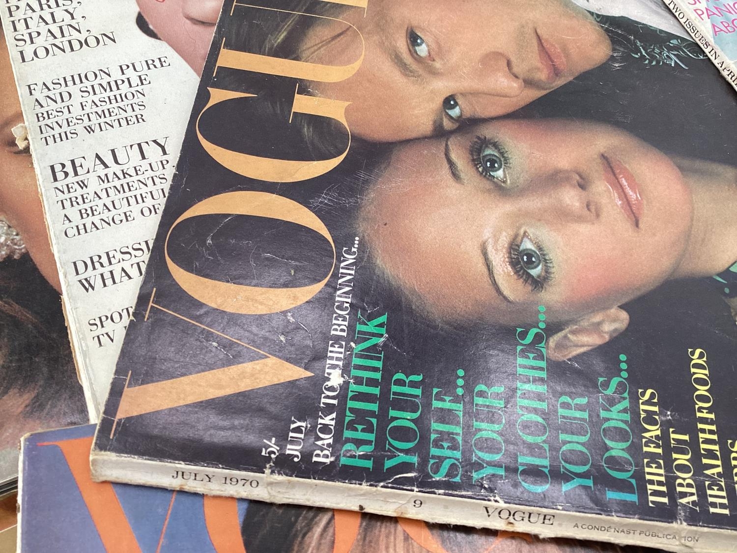 A collection of mid to late C20th fashion magazines, Vogue, beauty etc - Image 5 of 10