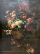 Attributed to PIETER II CASTEELS, Dutch School (act 1650 - 1674), Oil on canvas, Still Life Vase and