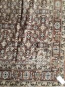 C.1920�s Heriz carpet, ( of unusual squarish format ) Persia�Size. 3.15 x 2.48 metres�