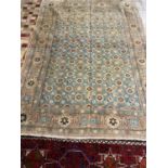 Fine c.1920�s Veramin carpet, Persia�Size. 3.00 x 2.21 metres�Lovely rug with a rare light blue