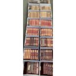 A near complete run of bound Punch magazines approximately 178 bound volumes dating from 1841 to